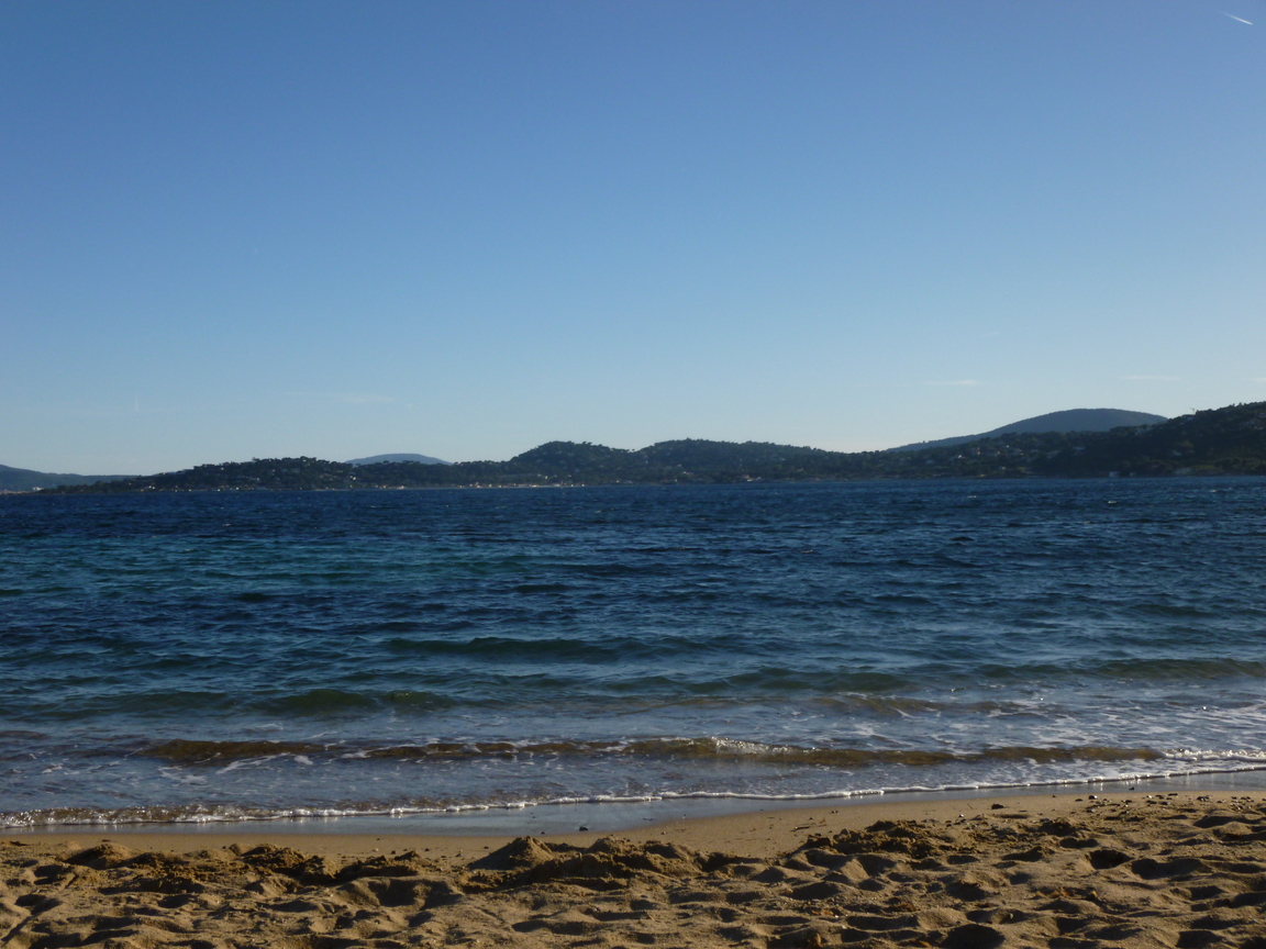 Une plage de sable fin aux Issambres